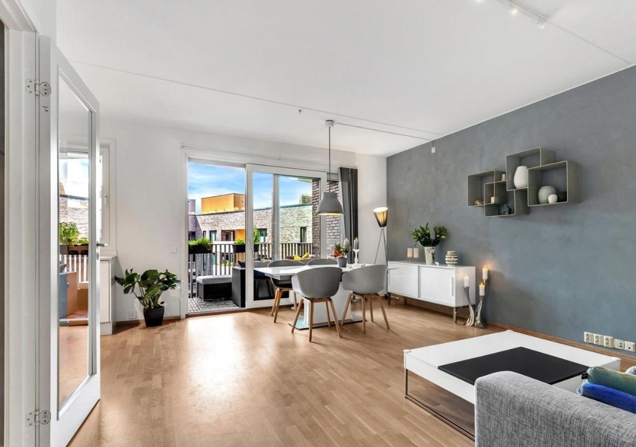 Seaside Apt - 2 Sunny Balconies - Modern - 6 Pax 오슬로 외부 사진